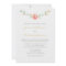 Watercolor Flowers Wedding Invitations