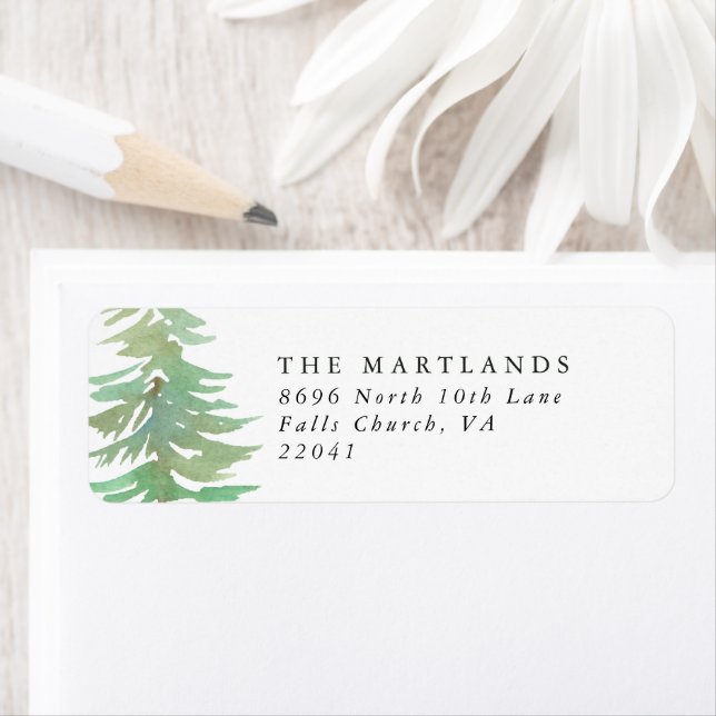 Watercolor forest elegant minimal family (Insitu)