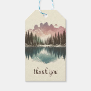 Watercolor Forest Gift Tags