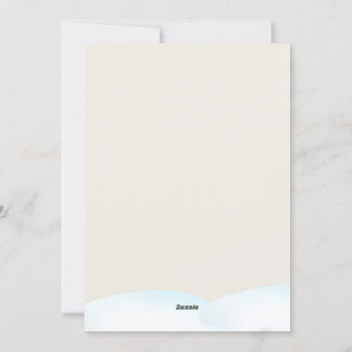 Watercolor Forest Merry Christmas Card