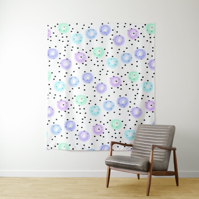 Watercolor Funfetti Tapestry (In Situ)