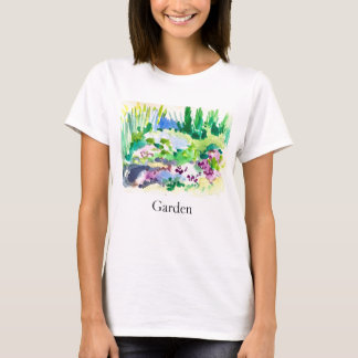 Watercolor garden T-Shirt