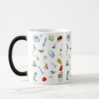 Watercolor Gardening Coffee Mug