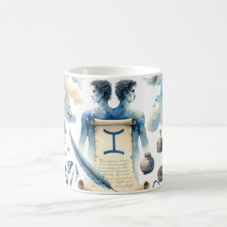 Watercolor Gemini  Coffee Mug