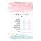 Watercolor Gender Reveal Old Wives Tales Sign