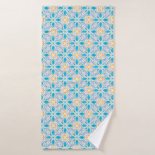Watercolor Geo _ Summer Bath Towel Set