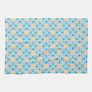 Watercolor Geo _ Summer Kitchen Towel