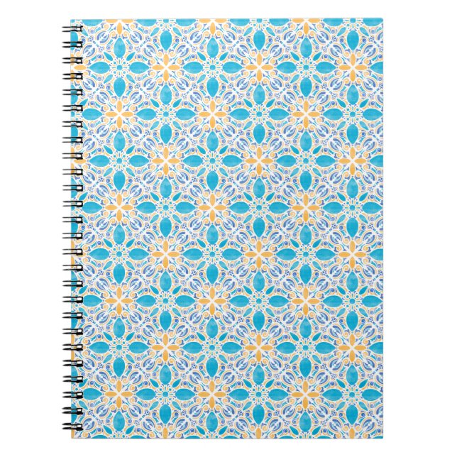 Watercolor Geo _ Summer Notebook (Front)