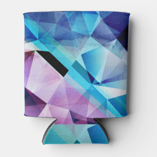 Watercolor Geometric Abstract Background Can Cooler