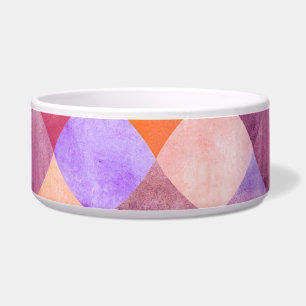 Watercolor geometric, Arab fish scales.