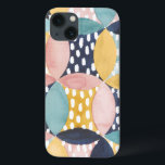 Watercolor Geometric Circles iPhone 13 Case<br><div class="desc">Watercolor Geometric Circles  Artist: Grace Popp</div>