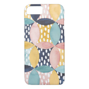 Watercolor Geometric Circles iPhone 8/7 Case