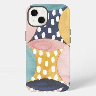 Watercolor Geometric Circles iPhone 13 Case