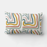 Watercolor Geometrical abstract minimal modern Soc