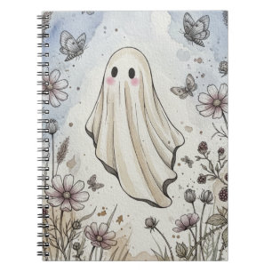 Watercolor Ghost Journal