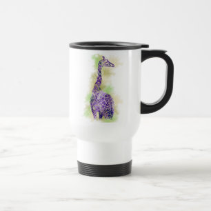 Watercolor Giraffe 1 Travel Mug