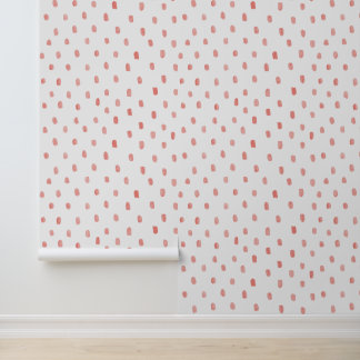 watercolor girl Minimalist Wallpaper