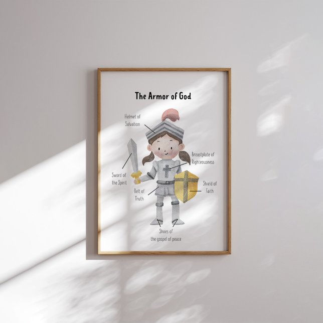 Watercolor Girls the armour of God poster (Creator Uploaded)