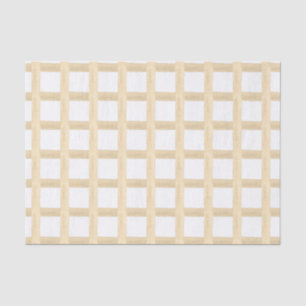 Watercolor Gold Lattice Tissue Paper