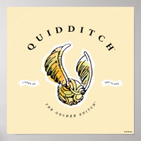 Watercolor Golden Snitch