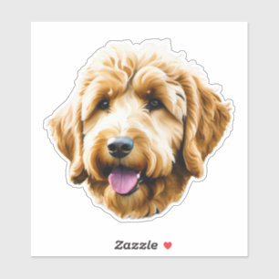 Watercolor Goldendoodle