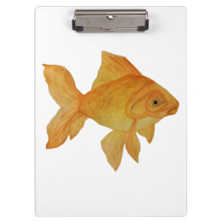 Watercolor Goldfish Clipboard