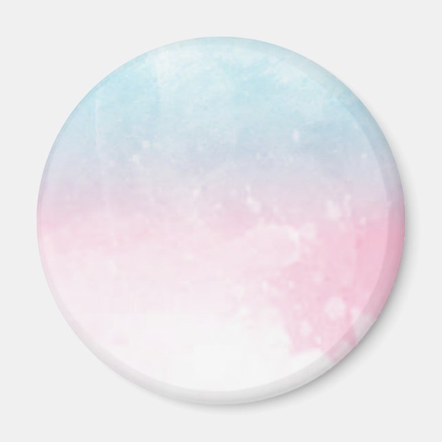 watercolor gradient ombre magnet (Front)