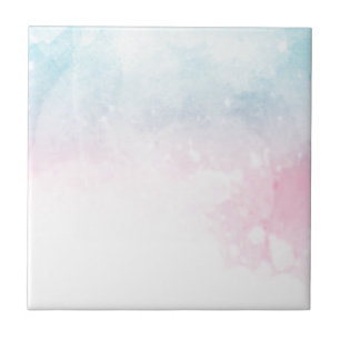 watercolor gradient ombre tile