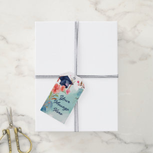 Watercolor Graduation Celebration  Gift Tags