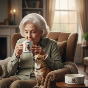 Watercolor Grammy's Best Friend/ Personalize Coffee Mug