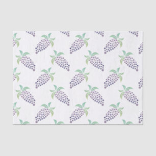 Watercolor Grapes Tissue Paper