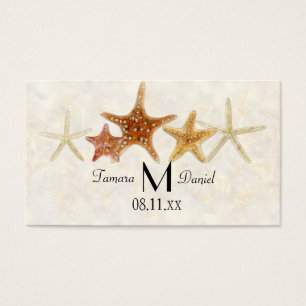 Watercolor Greek Key PatternStarfish Beach Wedding