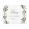 Watercolor Green Leaf All Occasion RSVP Postcard
