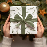 Watercolor Green Pine Tree Christmas Wrapping Paper<br><div class="desc">Watercolor Green Pine Tree Christmas</div>