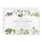Watercolor Greenery | Birthday Party Invitation