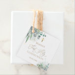 watercolor greenery | First Communion  Favour Tags<br><div class="desc">First Communion favour tags</div>