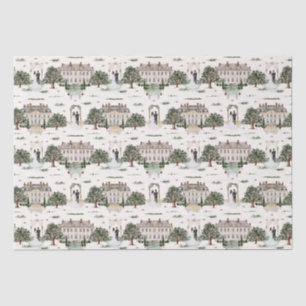 Watercolor Groom & Bride For Wedding Bridal Shower Tissue Paper