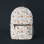 Watercolor GRYFFINDOR™ Hedwig Pattern Printed Backpack<br><div class="desc">Harry Potter | Check out this cute watercolor GRYFFINDOR™ pattern featuring their crest, house scarf, and Hedwig delivering brooms and letters! Carry Hogwarts Magic with the Watercolor Gryffindor Hedwig Pattern Printed Backpack Showcase your Gryffindor pride with the Watercolor Gryffindor Hedwig Pattern Printed Backpack. This beautifully designed backpack features watercolor illustrations...</div>