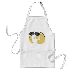 Watercolor Guinea Pig Standard Apron