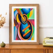 Watercolor Guitar