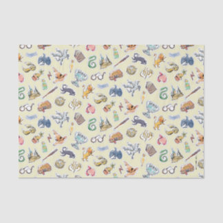 Watercolor Harry Potter Icons Tissue Paper