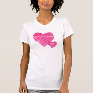 Watercolor Heart - Customizable T-Shirt