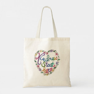 Watercolor Heart Wreath Sac fourre-tout de la gent