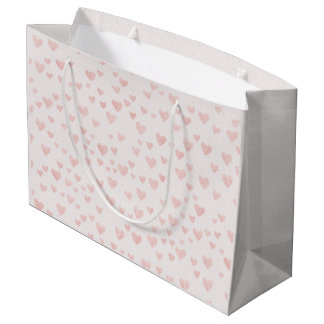 Watercolor Hearts Gift Bag