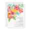 Watercolor Hibiscus Floral Tropical Birthday Party
