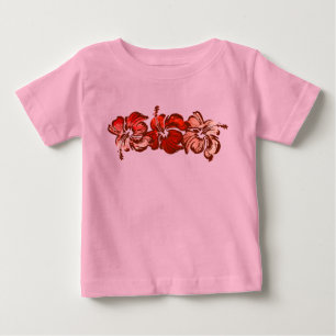 Watercolor Hibiscus Infants Tee