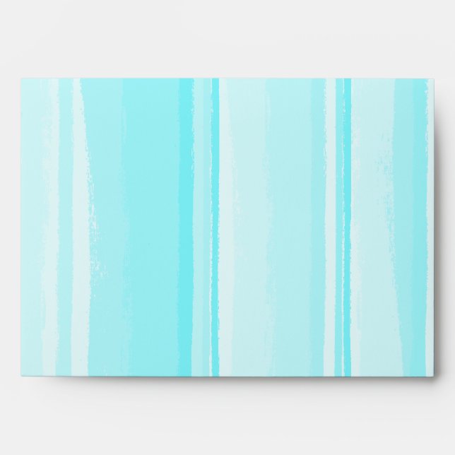 Watercolor Hibiscus Matching Envelopes (Front)