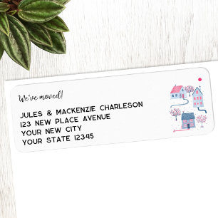 Watercolor House Change of Address
