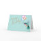 Watercolor Hummingbird and Balloons Birthday