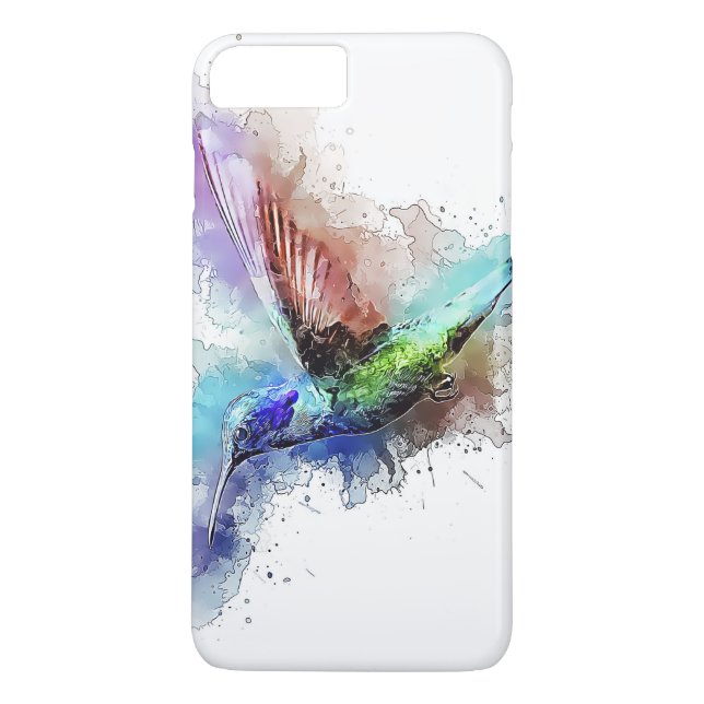 Watercolor Hummingbird Case-Mate iPhone Case (Back)